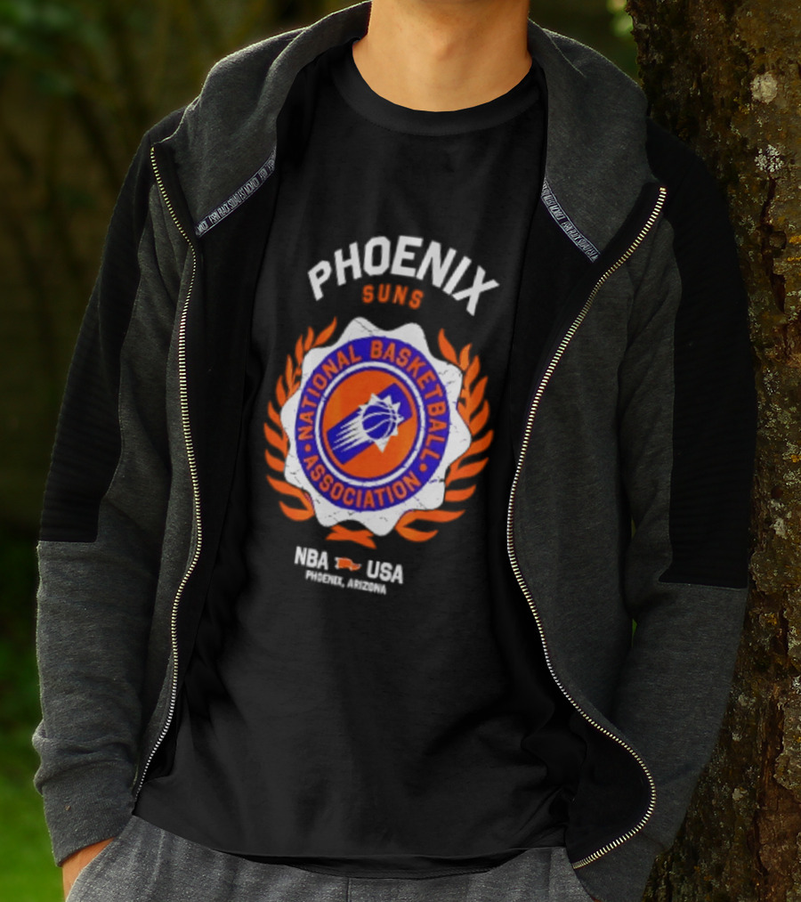 Phoenix Suns NBA National Basketball Association USA Laurel Crest 2026 T-Shirt
