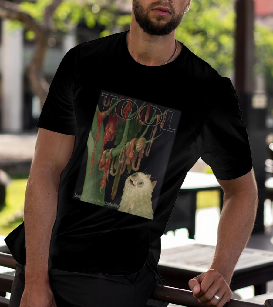 TOOL Louder Than Life Louisville KY Sept 20 2026 Cat T-Shirt