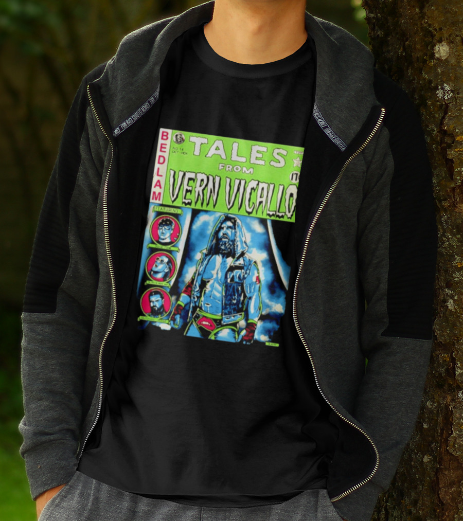 Tales From Vern Vicallo Featuring Bedlam Comic No 14 T-Shirt