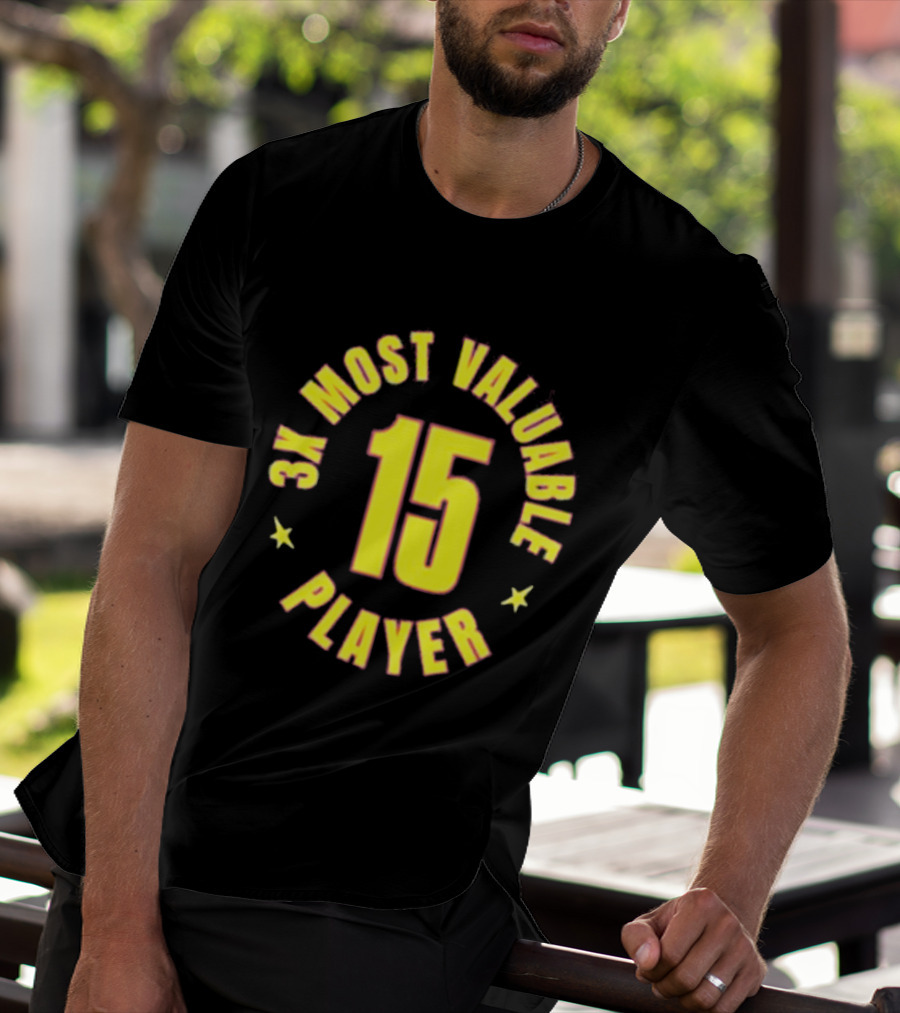 3X Most Valuable Player 15 Stars T-Shirt