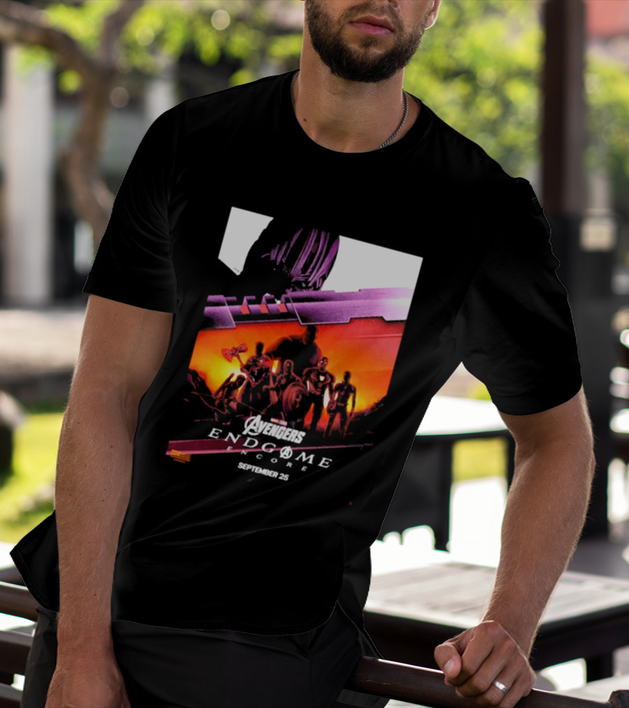 Avengers Endgame Encore Marvel Studios September 26 T-Shirt