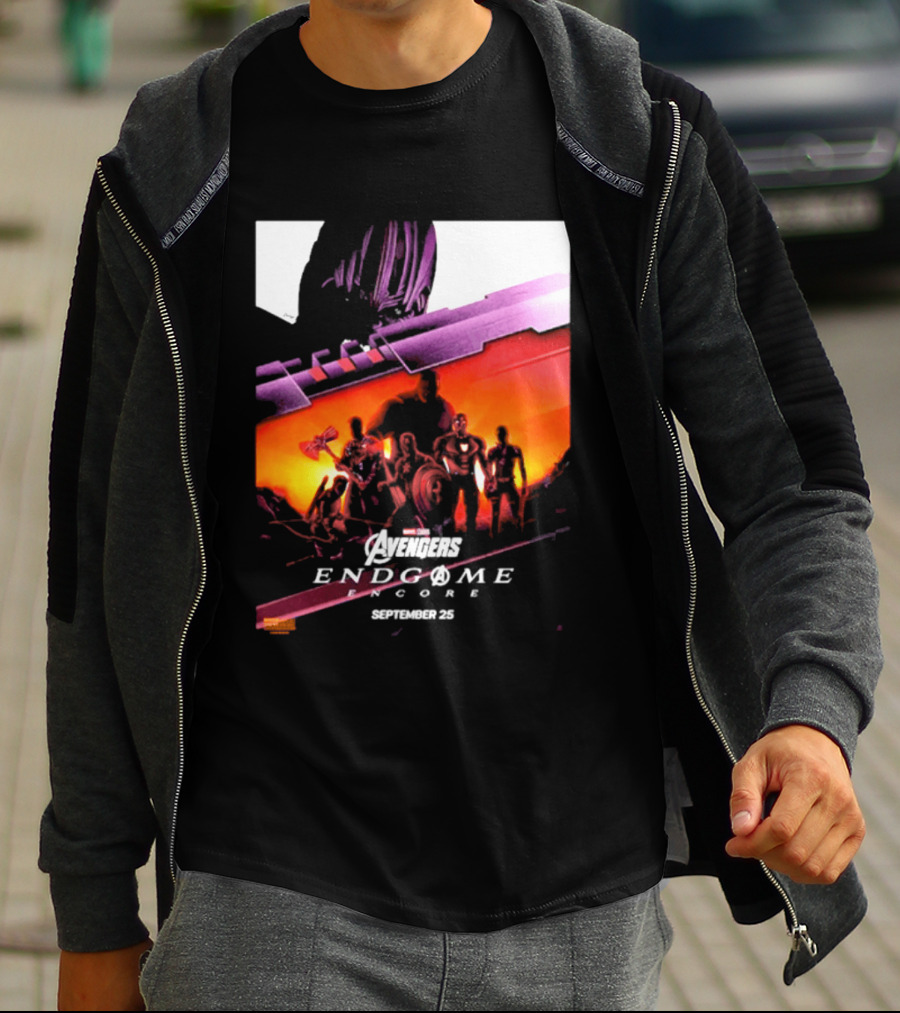 Avengers Endgame Encore Marvel Studios September 26 T-Shirt