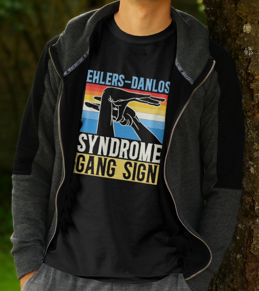 Ehlers Danlos Syndrome Gang Sign T-Shirt