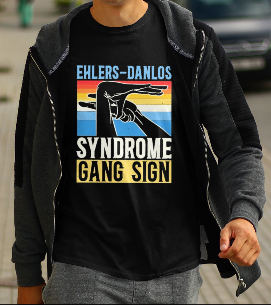 Ehlers Danlos Syndrome Gang Sign T-Shirt
