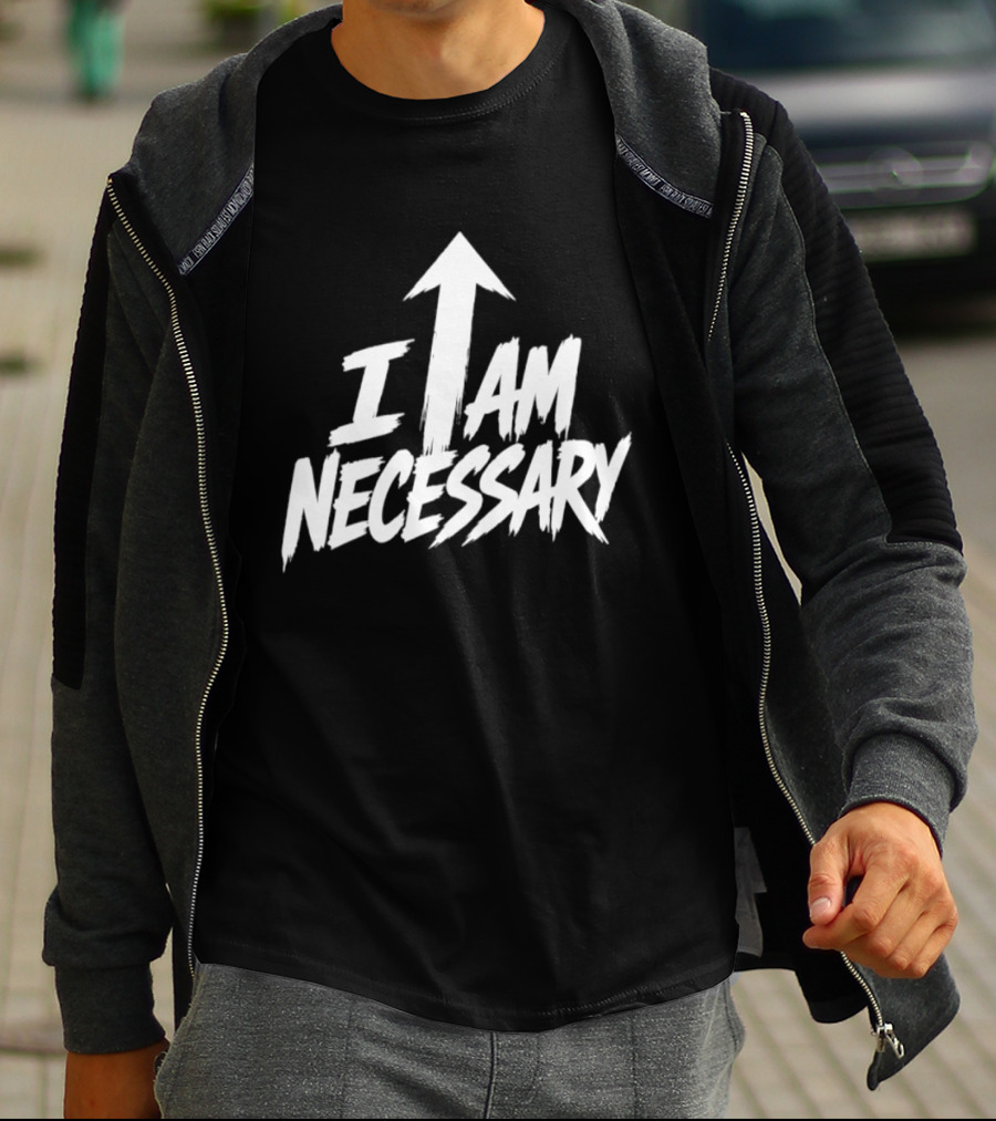 Ethan Iglesias Nece I Am Necessary Arrow T-Shirt