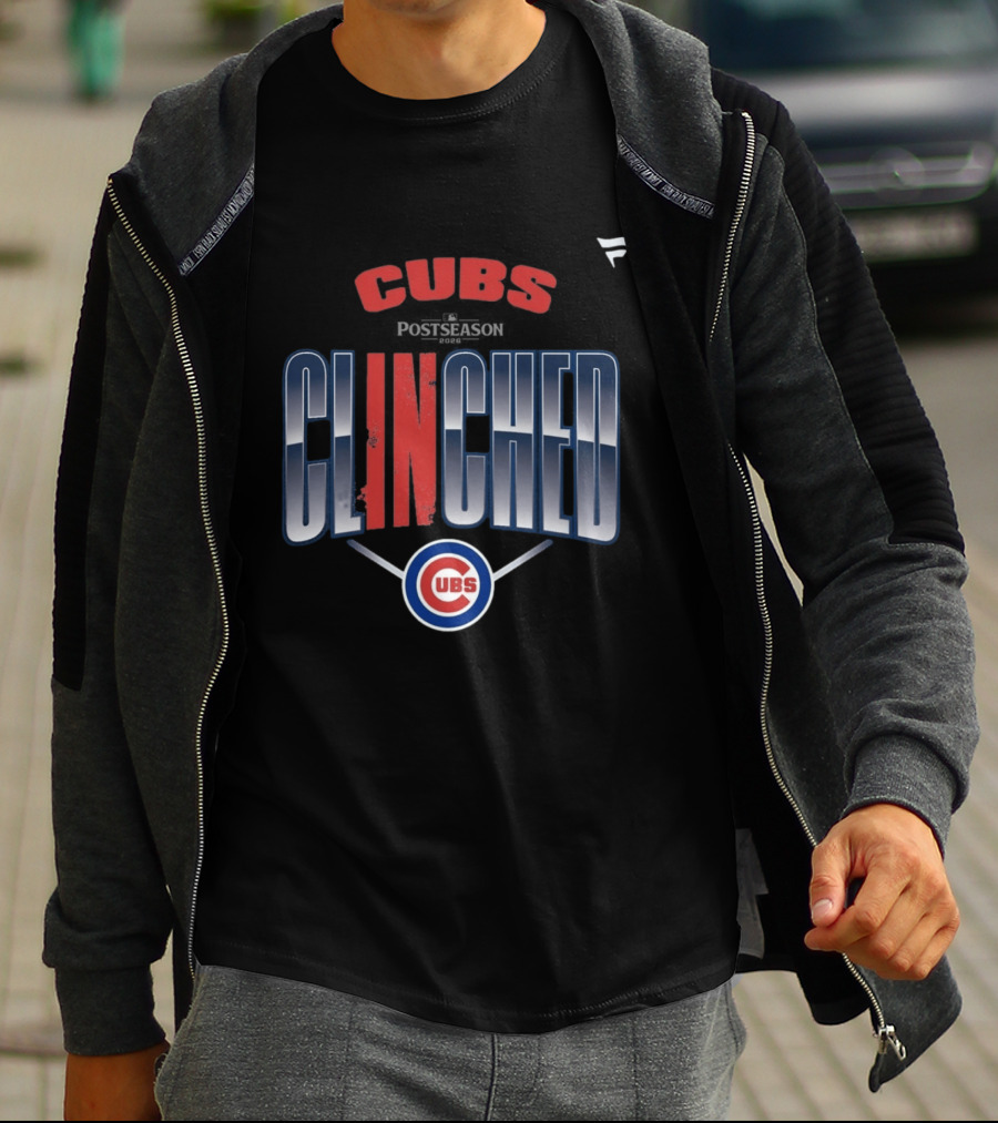 Chicago Cubs Postseason 2026 Clinched MLB T-Shirt