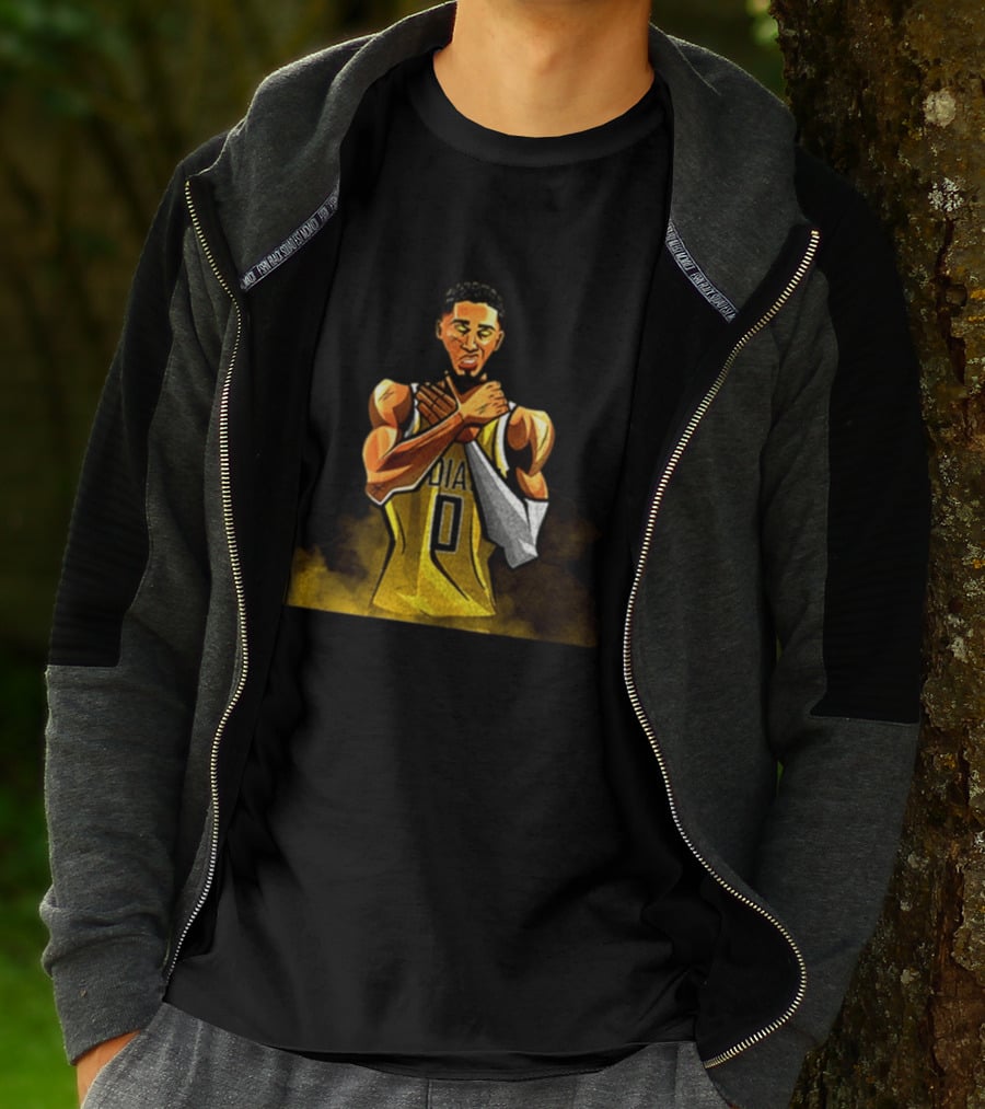 Choke 2.0 Indiana Pacers Reggie Miller Tyrese Haliburton T-Shirt