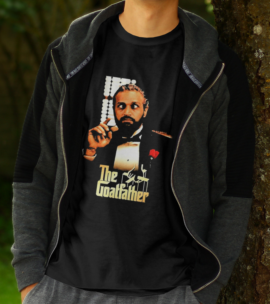 Kash Patel The Goatfather Classic Movie Godfather T-Shirt