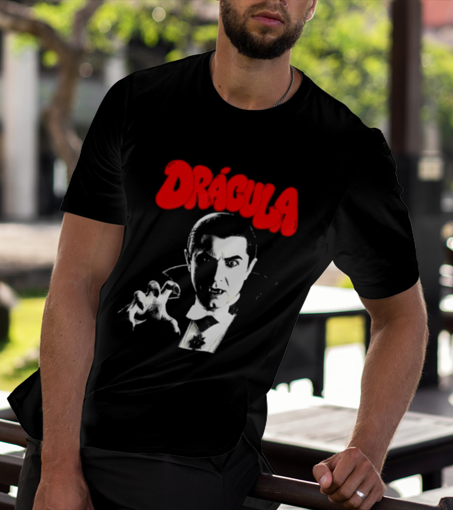 Tropical Death Dracula Bela Lugosi Vampire Horror T-Shirt