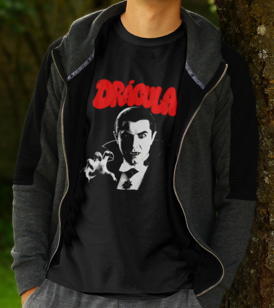 Tropical Death Dracula Bela Lugosi Vampire Horror T-Shirt