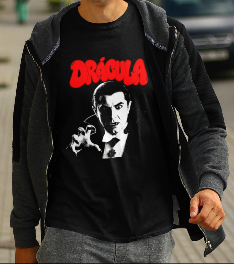 Tropical Death Dracula Bela Lugosi Vampire Horror T-Shirt