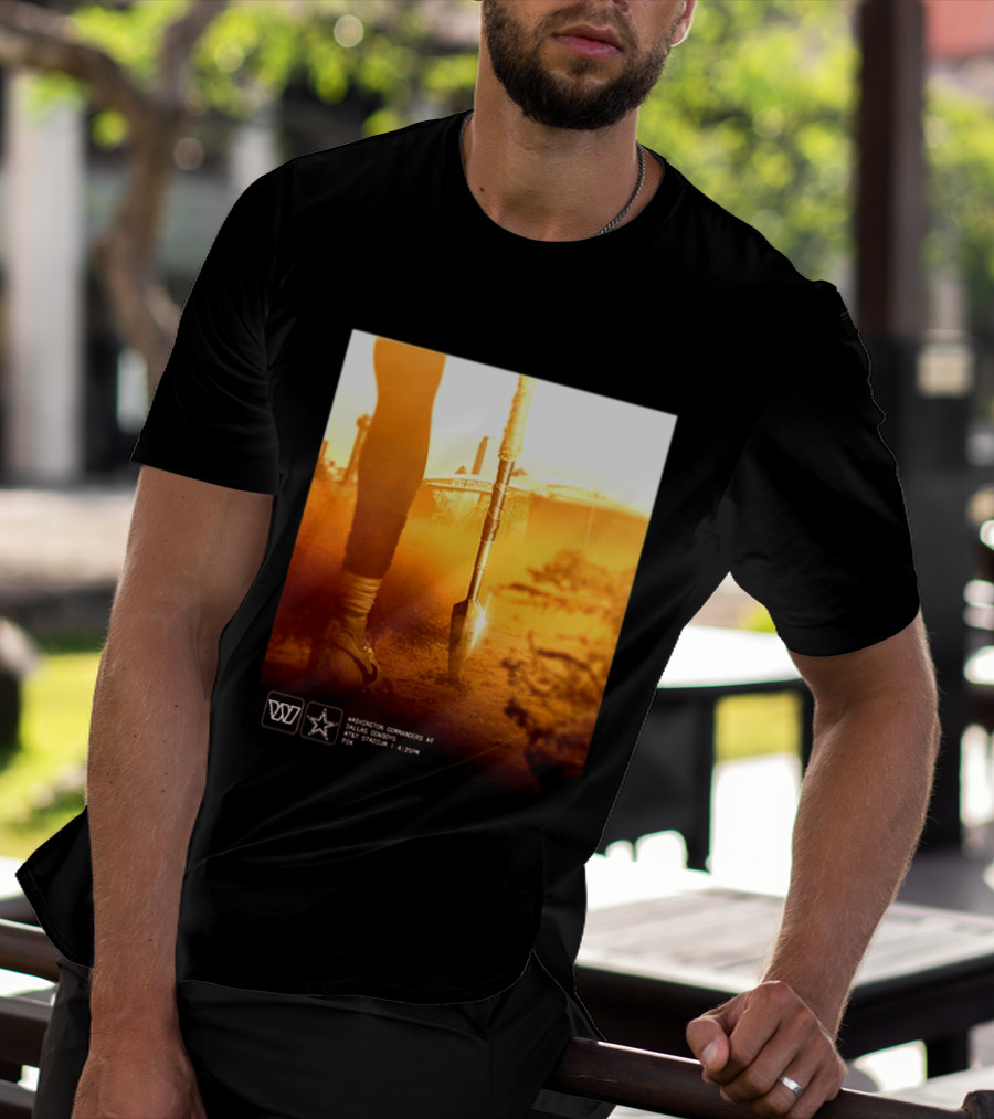 Washington Commanders At Dallas Cowboys AT&T Stadium September 21 2026 4:25 PM ET T-Shirt