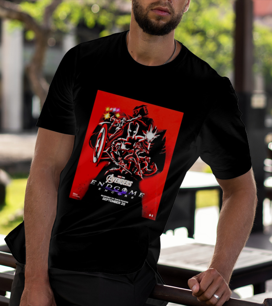 Avengers Endgame Encore 2026 Marvel Studios September 25 T-Shirt