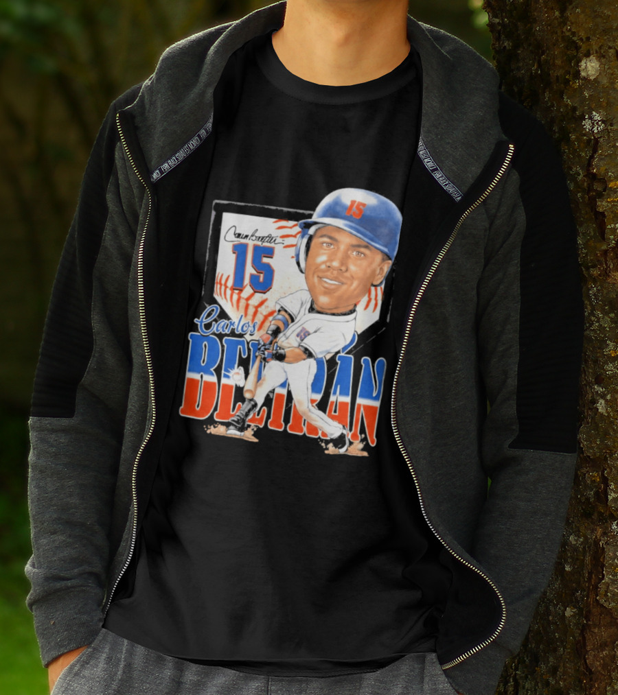 Carlos Beltran 15 NY Mets Baseball Art 2026 T-Shirt
