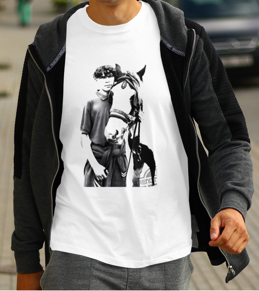 Aran Murphy Cillian Murphy Pony Kid Boy Horse T-Shirt