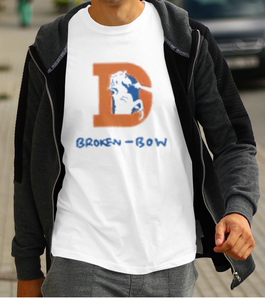 Broken Bow Broncos Thunderstruck Denver Collaboration T-Shirt