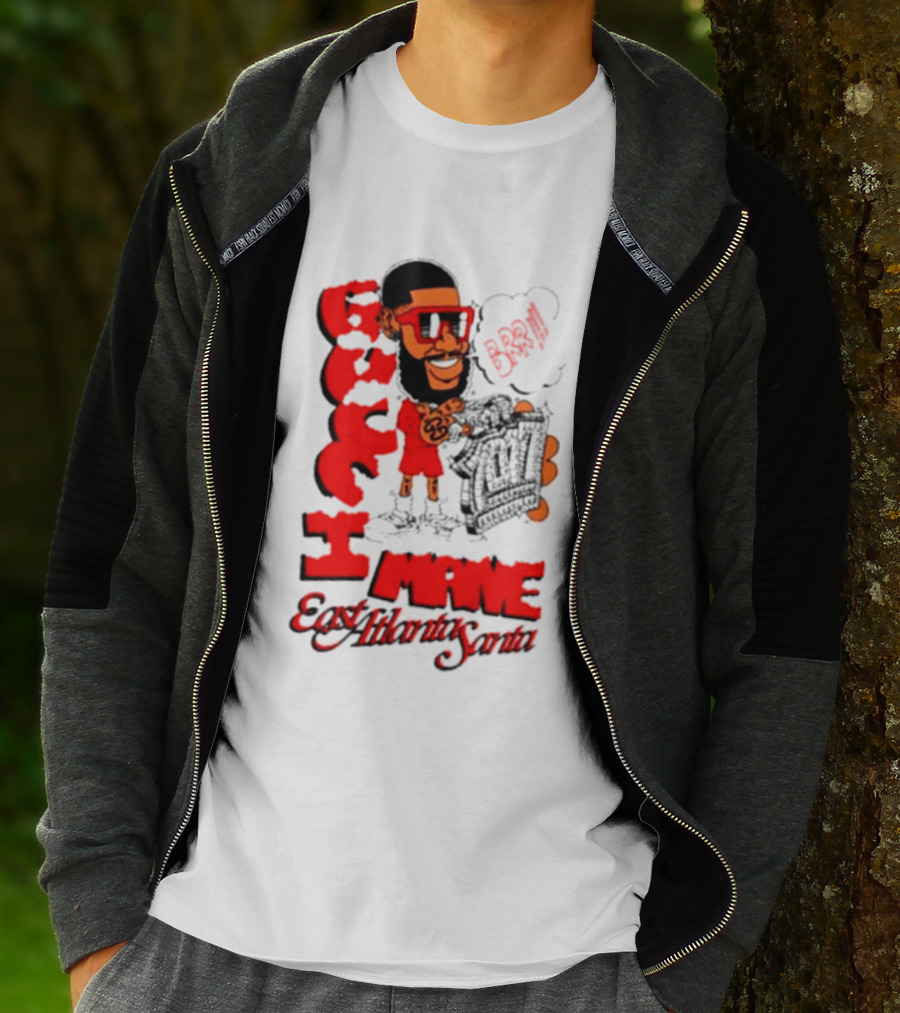 Gucci Mane Brr East Atlanta Santa Christmas T-Shirt