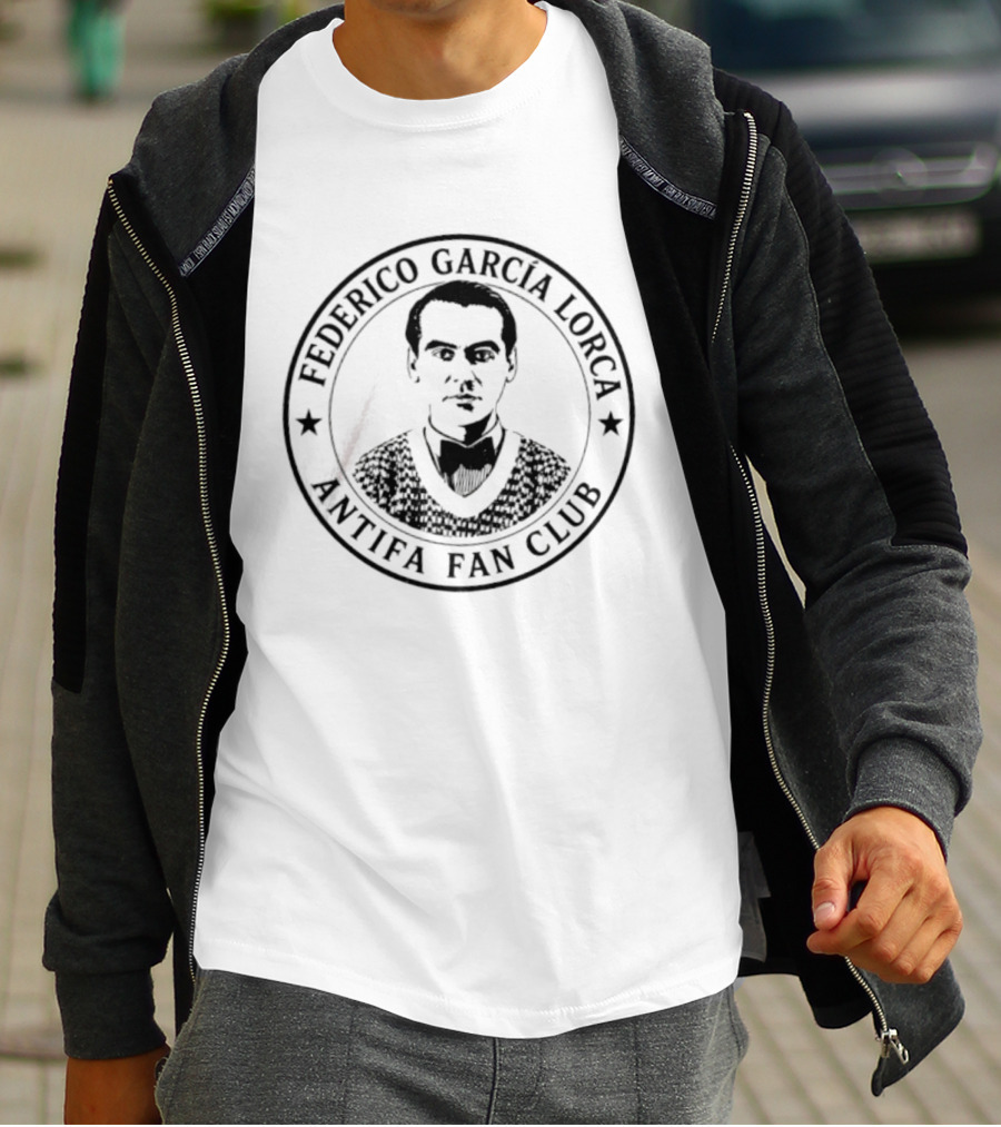 Federico Garcia Lorca Antifa Fan Club T-Shirt