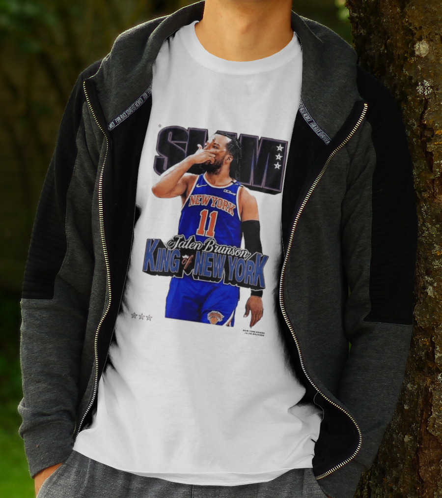 SLAM Magazine Jalen Brunson King Of New York Basketball 11 T-Shirt