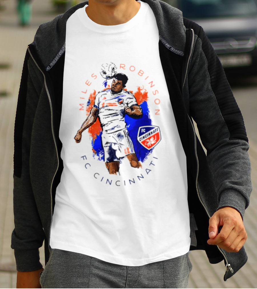Miles Robinson FC Cincinnati Player Make Your Mark T-Shirt