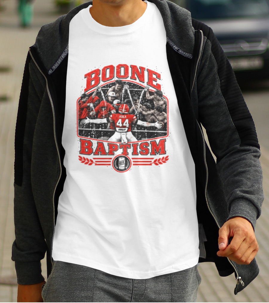 OSU Cowboy Football Boone Baptism Kola 44 T-Shirt
