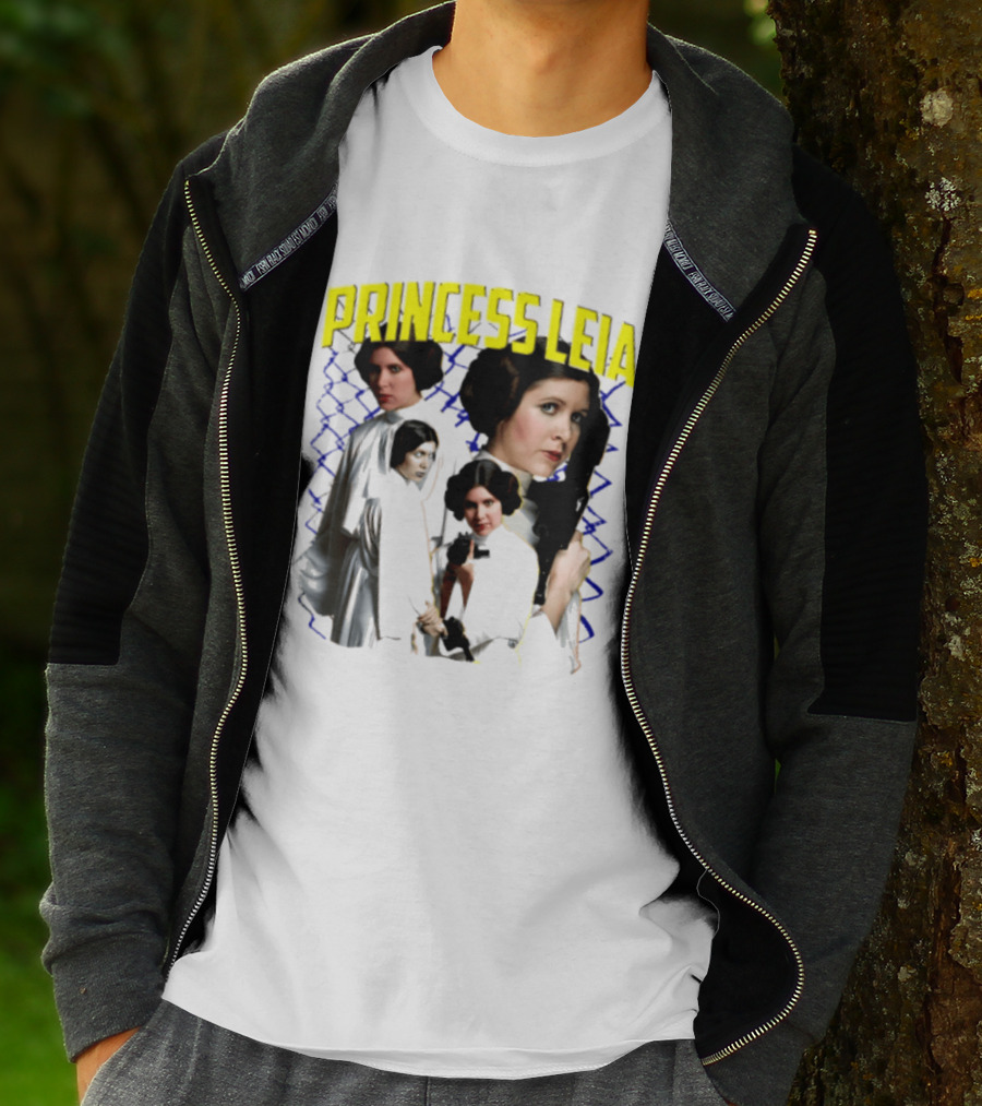 Princess Leia Star Wars Legends Bootleg Retro Fan T-Shirt