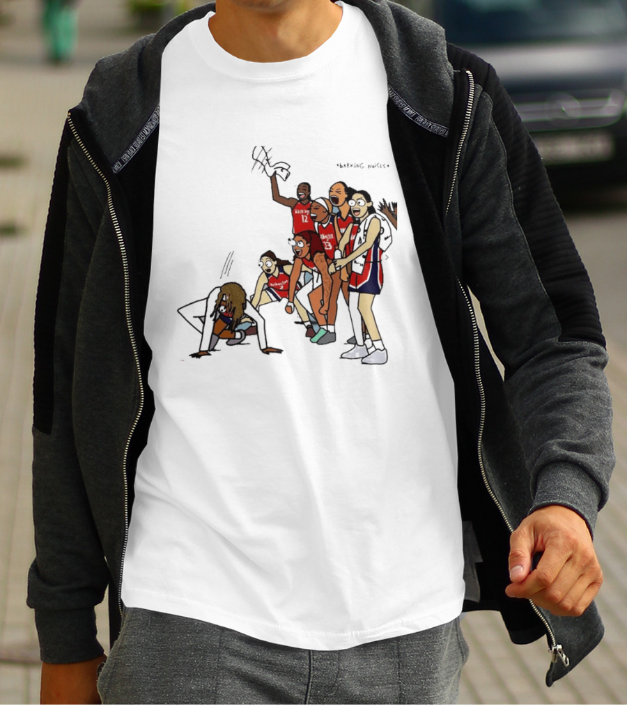 Washington Basketball Team Barking Noises Celebration Spielertrikot T-Shirt
