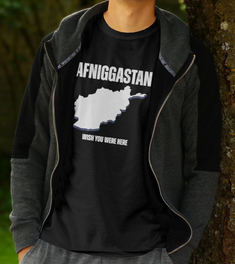 Afniggastan Wish You Were Here Afghanistan T-Shirt