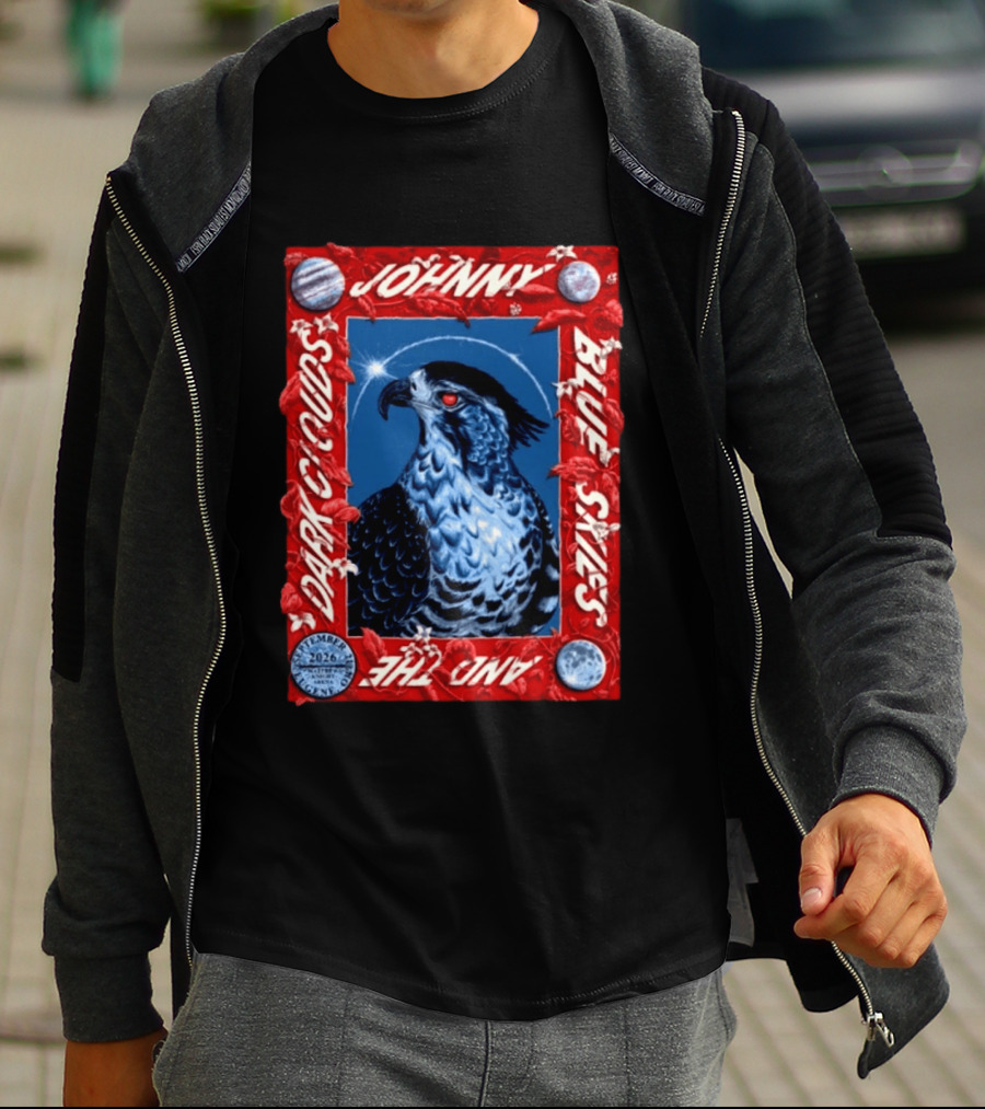 Johnny Blue Skies And The Dark Clouds Matthew Knight Arena Eugene OR September 21 2026 T-Shirt