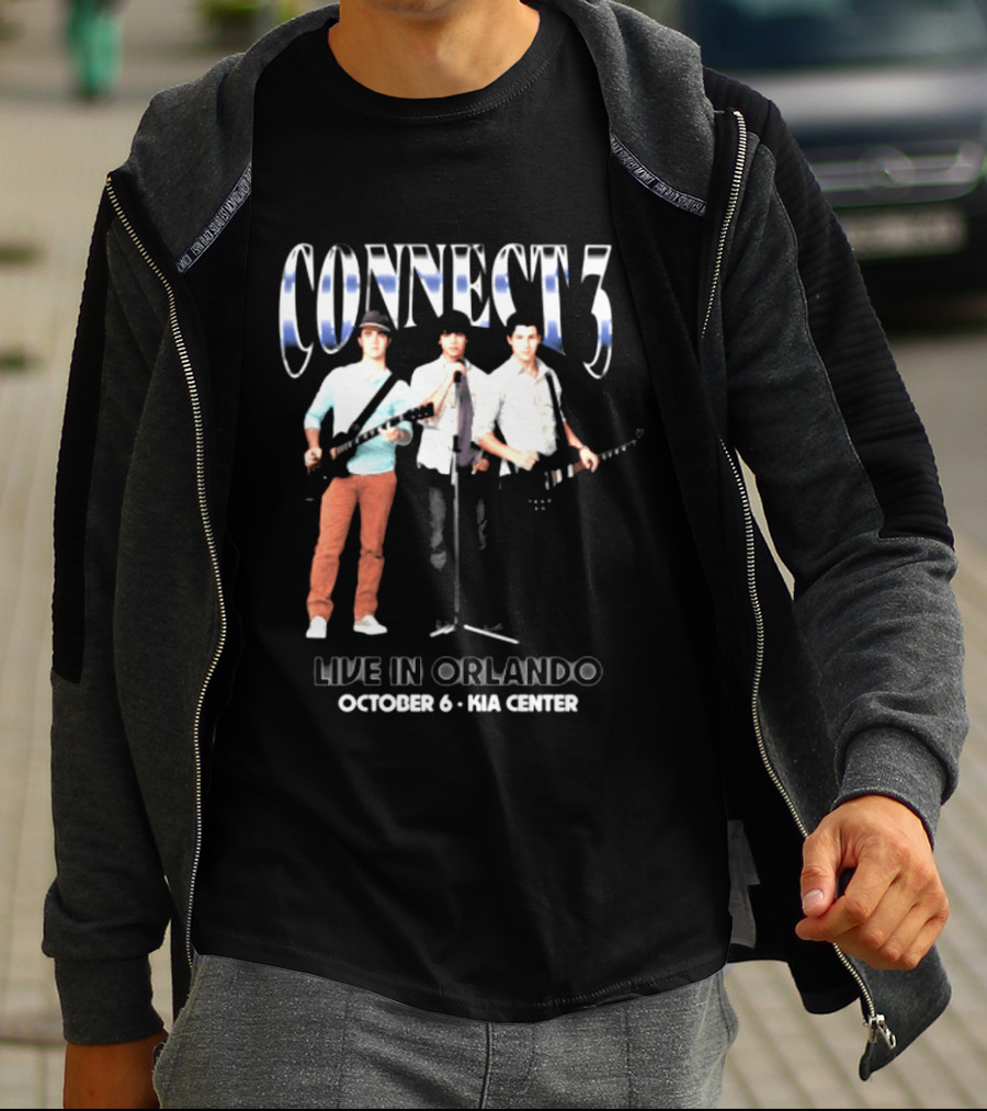 Connect 3 Live In Orlando October 6 Hia Center T-Shirt