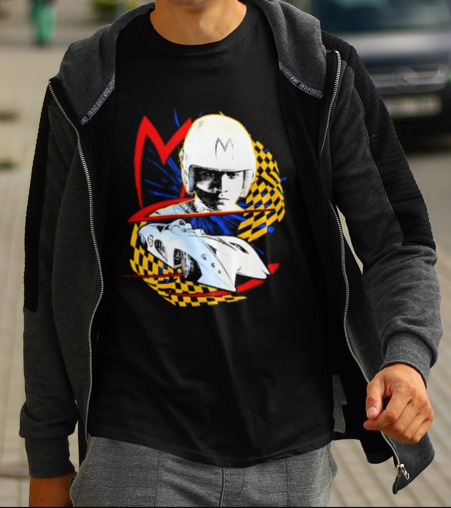 Speed Racer Mach 5 M Iconic Race Car T-Shirt