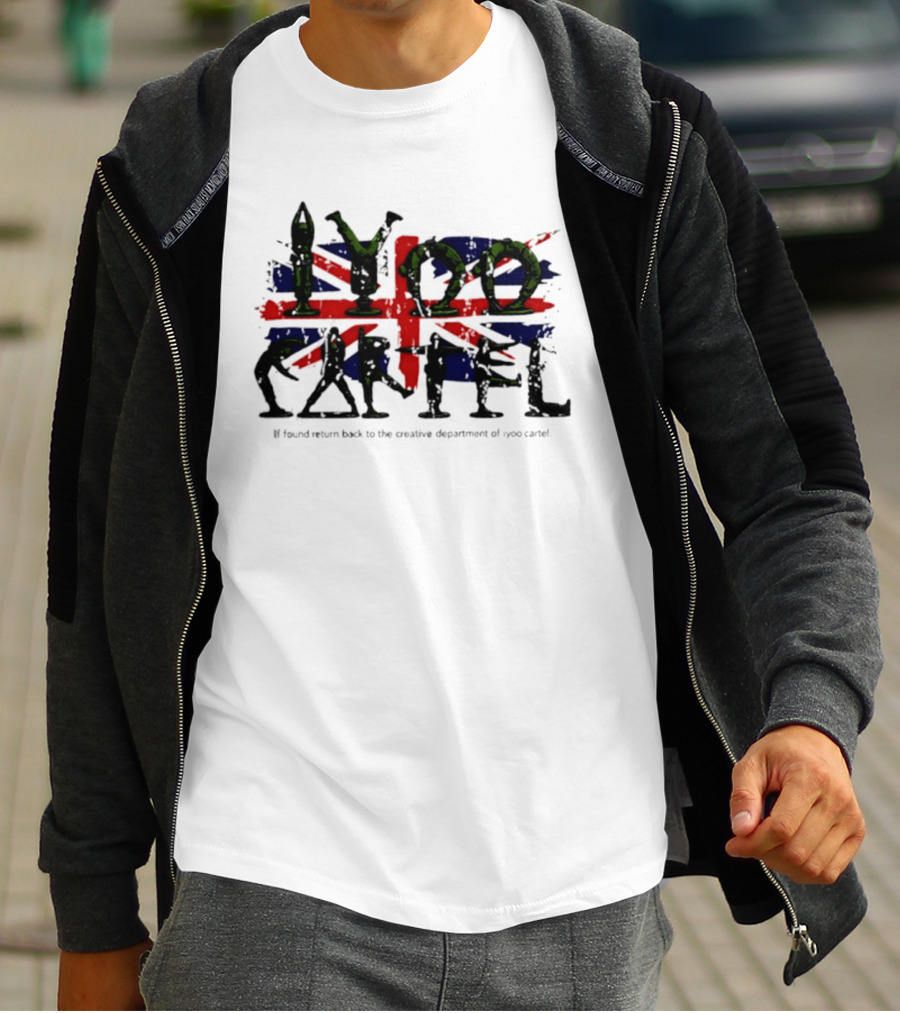 Iyoo Cartel Toy Soldiers Union Jack Flag T-Shirt