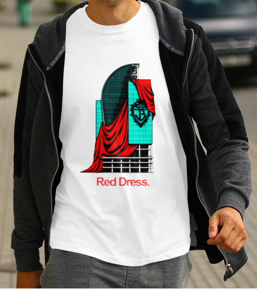 Red Dress Jonas Brothers Burning Up Orlando FL T-Shirt