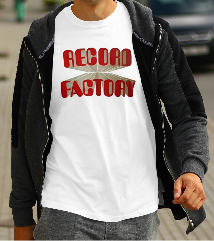 Record Factory Sunnyvale Music Retro Nostalgia T-Shirt