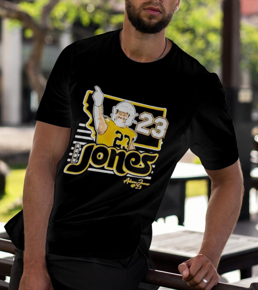 Adam Jones Montana State Bobcats Player 2026 Caricature T-Shirt