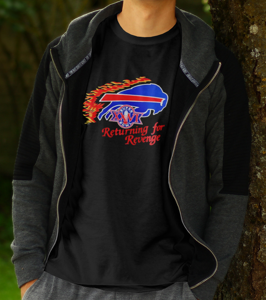 Super Bowl XXVI Buffalo Bills Returning For Revenge T-Shirt