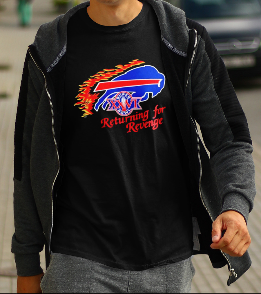 Super Bowl XXVI Buffalo Bills Returning For Revenge T-Shirt