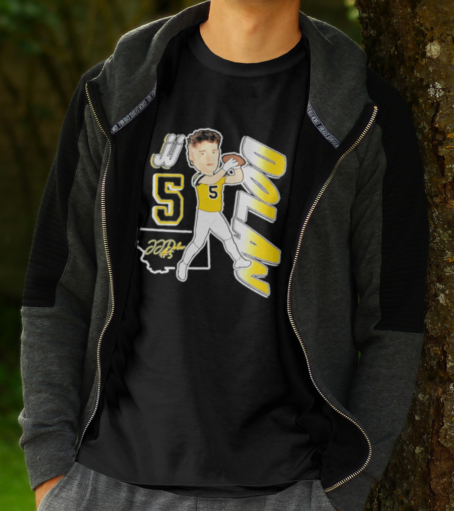 JJ Dolan Montana State Bobcats Player 2026 Caricature T-Shirt