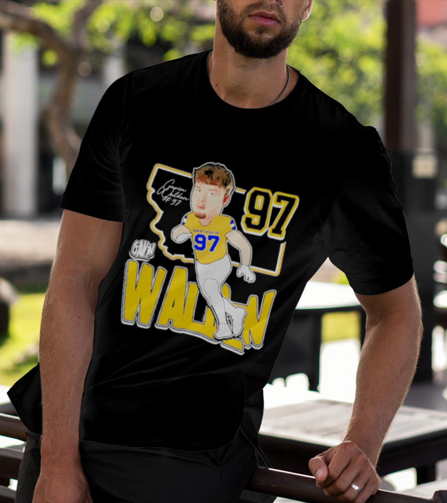 Montana State Bobcats Player Walden 97 Caricature 2026 T-Shirt