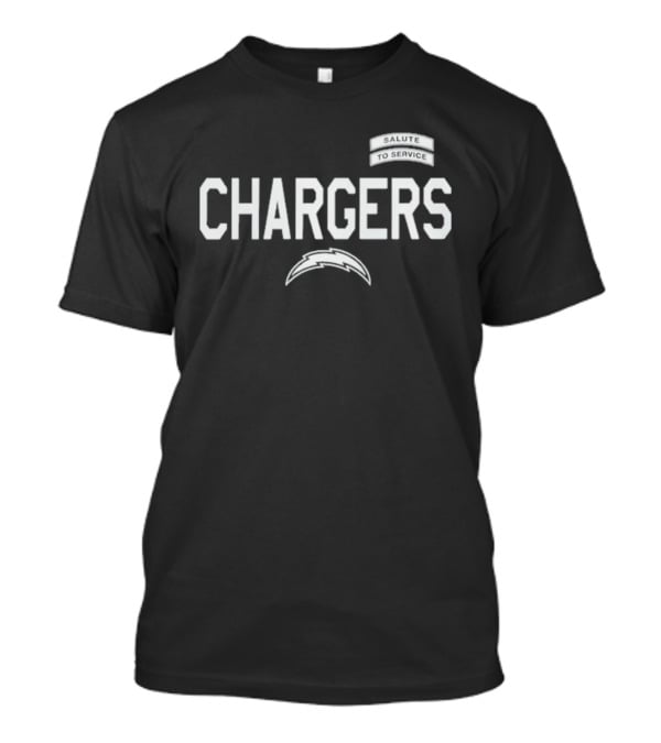 Los Angeles Chargers Salute To Service 2026 T-Shirt