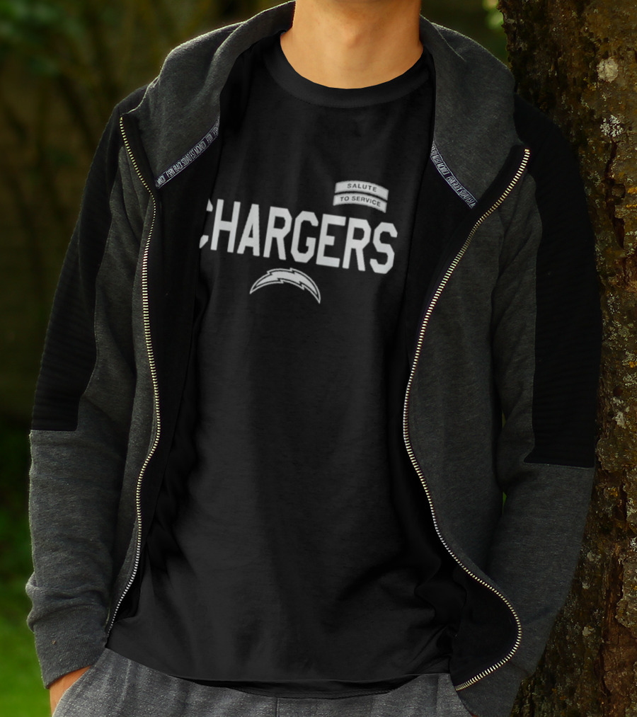 Los Angeles Chargers Salute To Service 2026 T-Shirt