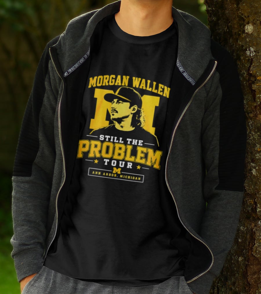 Morgan Wallen Still The Problem Tour Ann Arbor Michigan Iconic M T-Shirt