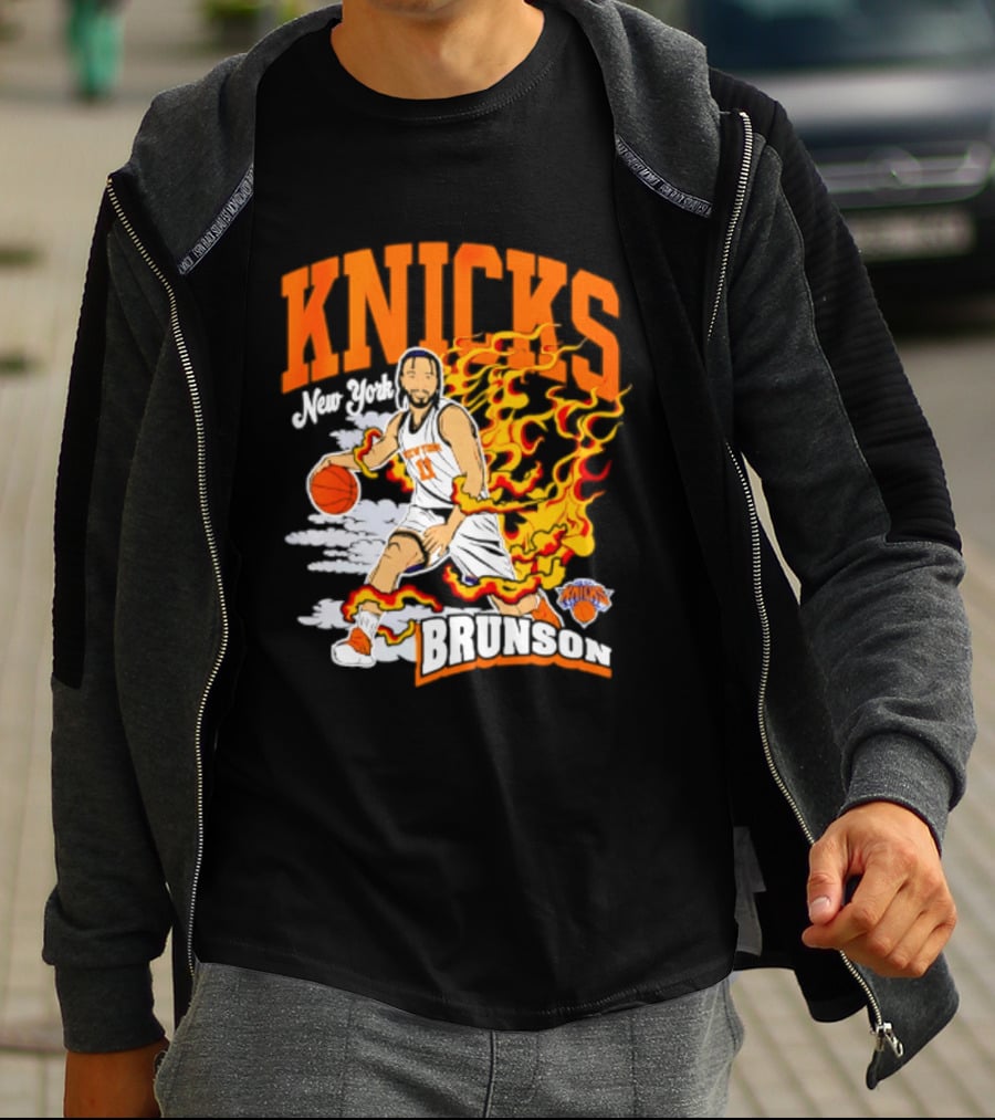 Knicks Jalen Brunson Fired Up New York Knicks T-Shirt