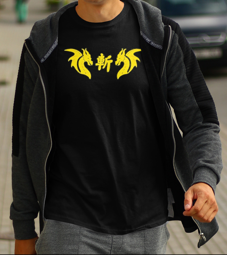 Ninja Sex Party Brian Yellow Dragon T-Shirt