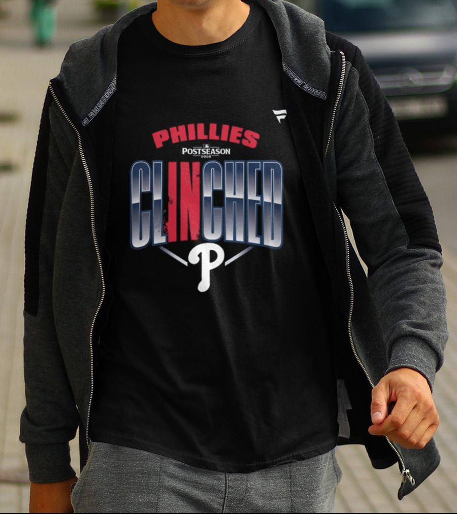 Philadelphia Phillies 2026 Postseason Clinched Locker Room T-Shirt