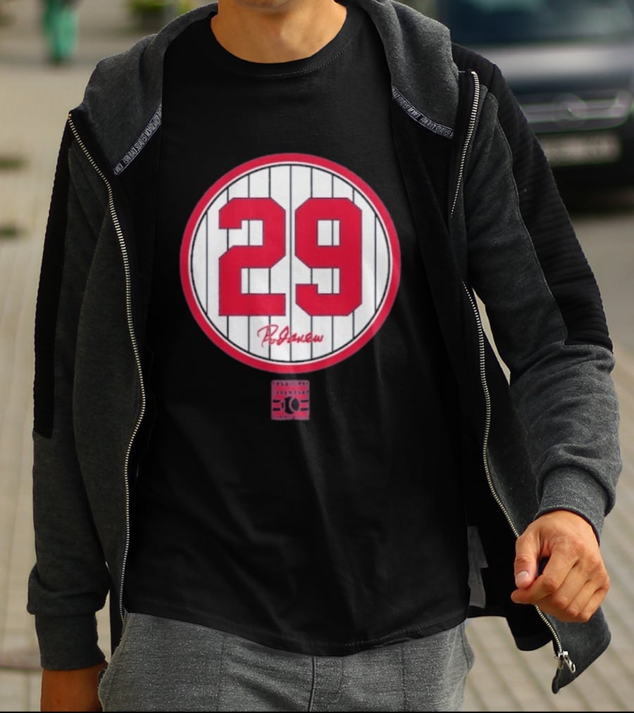 Rod Carew 29 Baseball Hall Of Fame Signature Number T-Shirt