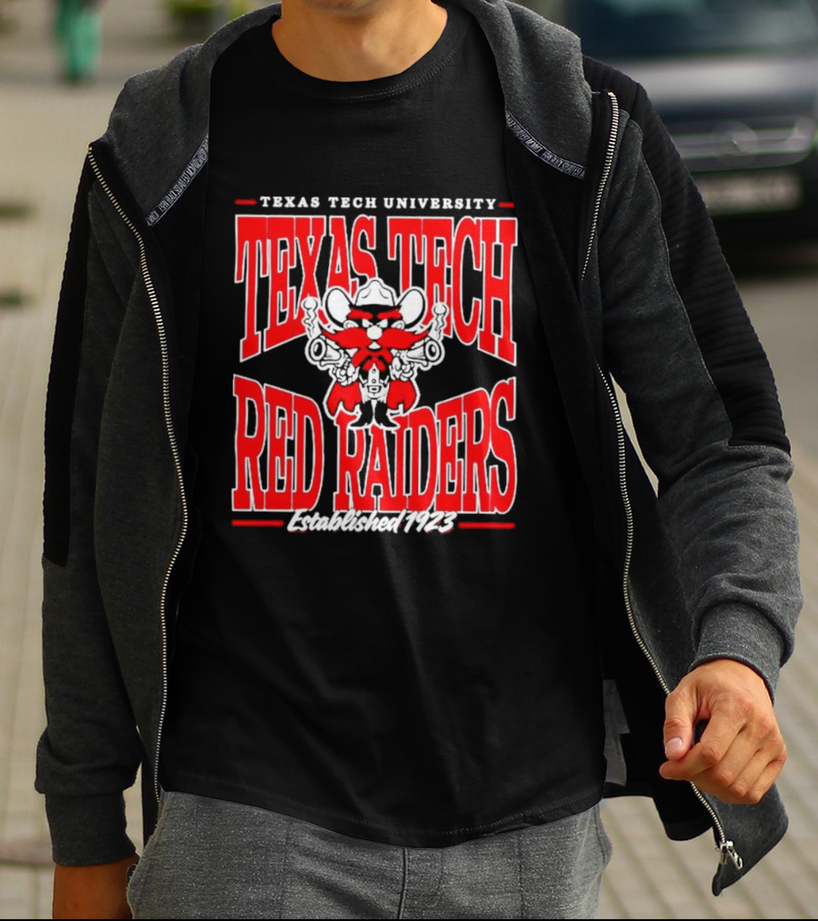 Texas Tech University Red Raiders Guns Up Texas Tech Red Raiders Established 1923 T-Shirt