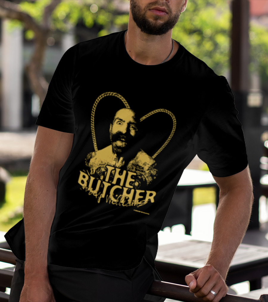 The Butcher Andy Williams Every Time I Die Heart T-Shirt