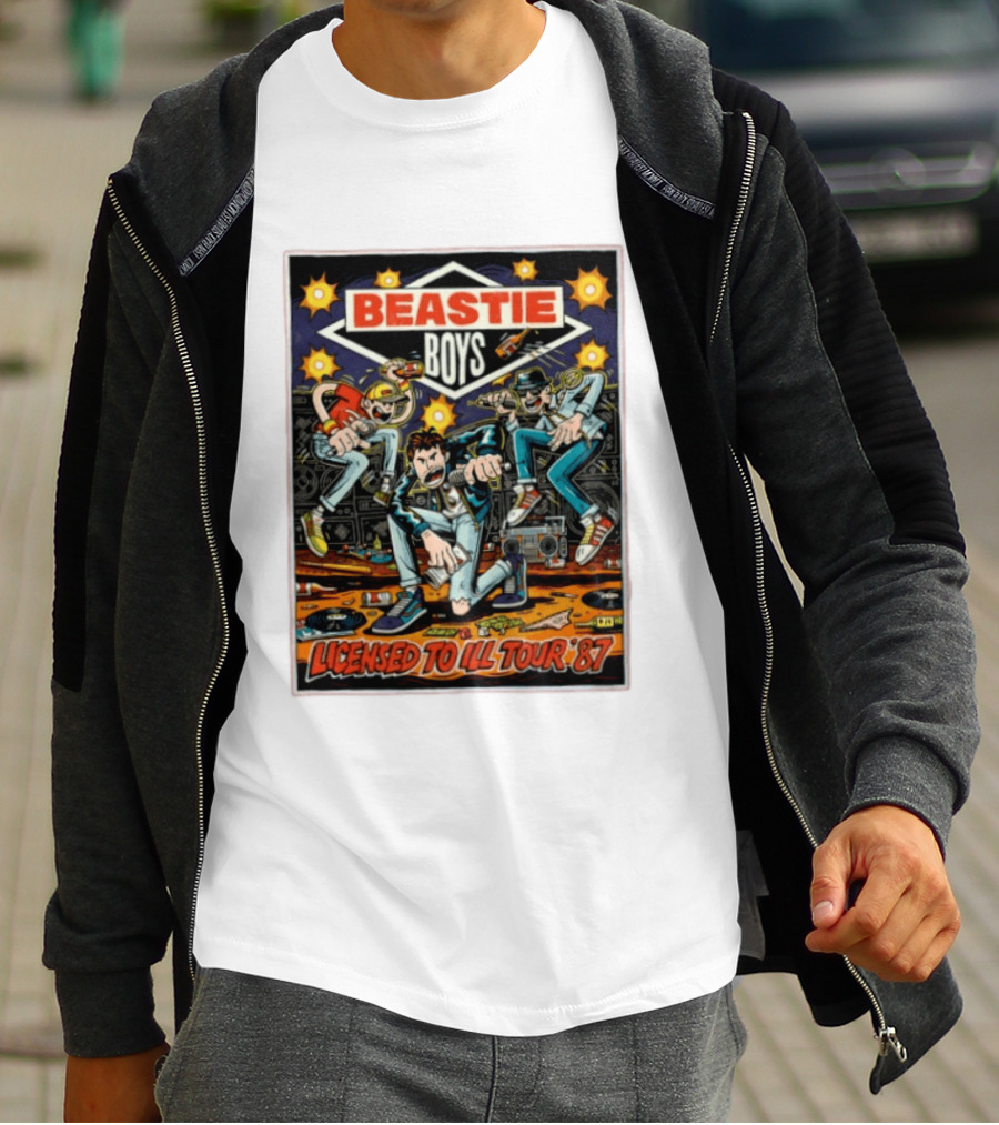 Beastie Boys Licensed To Ill Tour ’87 T-Shirt