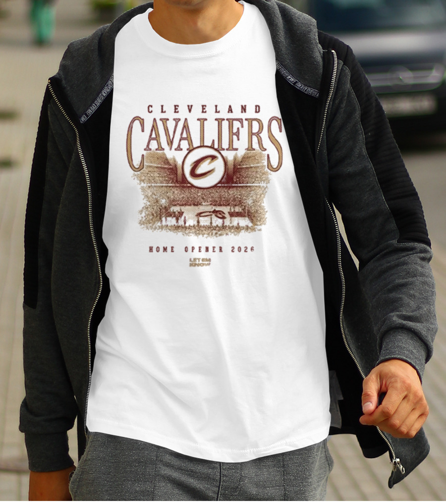 Cleveland Cavaliers Home Opener 2026 Stadium Celebration T-Shirt